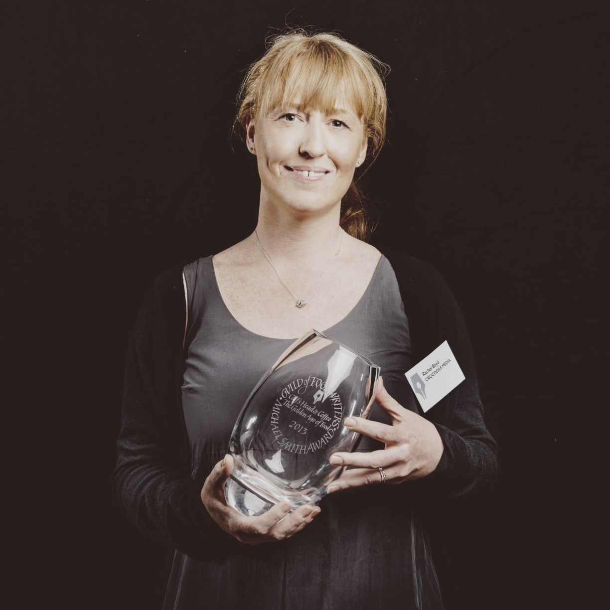 Rachel Boyd from Crocodile Media (winners of the Michael Smith Award for Work on British Food)